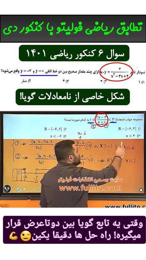 تطابق ریاضی فولیتو بهنام سرهنگی 1401